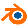 Blender 3D logo