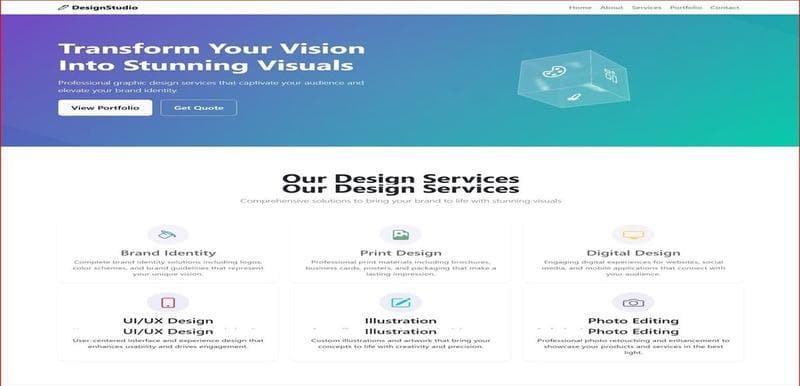 Design Studio Website