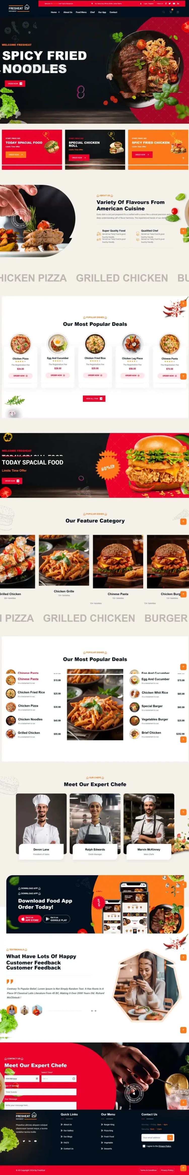Online Food Delivery Platform Website Development Project Online Food Delivery Platform website design project